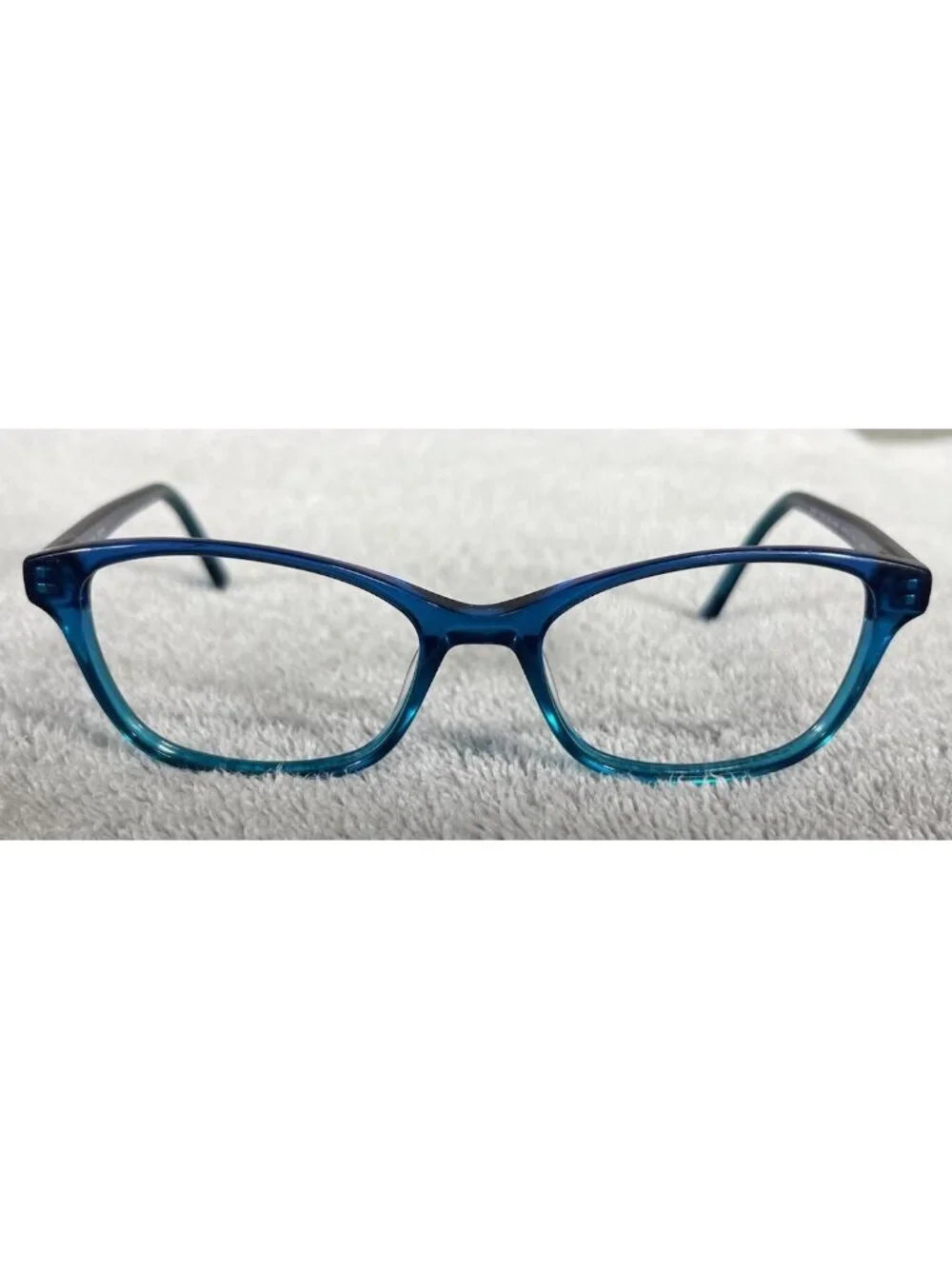ALTAIR KILTER K5011 (320) TEAL FADE RECTANGULAR EYEGLASSES FRAMES 49-16 130 - Picture 2 of 7